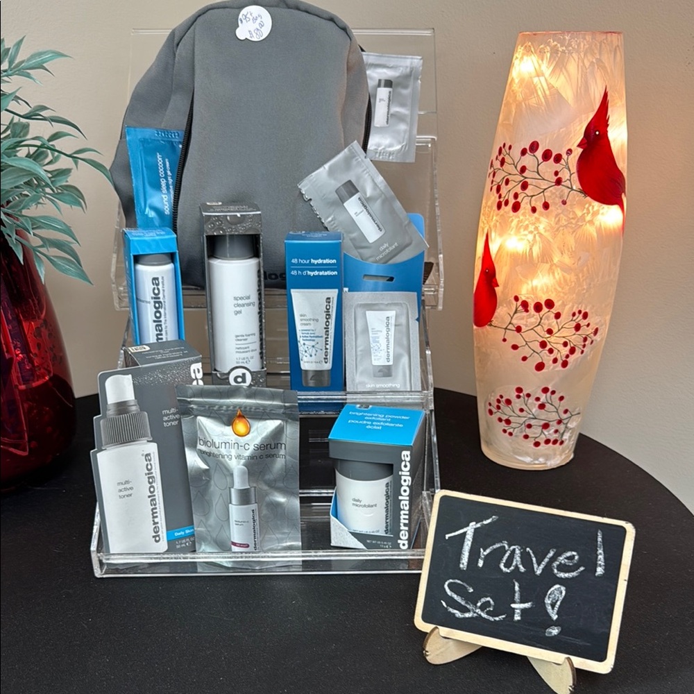 Dermalogica Skincare Travel Set - Blue and Gray